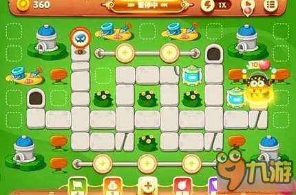 保卫萝卜3公园第9关终极攻略：揭秘金萝卜通关布阵，内含惊喜额外奖励获取秘诀！